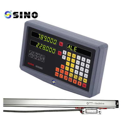 SINO SDS2MS 2 assi lettura digitale con schermo a LED per tornitore, sistemi di misurazione multifunzionale DRO