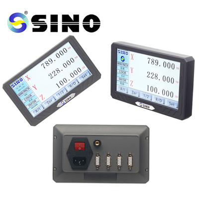 Sino SDS200 Metal 4-Axis LCD Kit di visualizzazione di lettura digitale Ka-300 Linear Scale Encoder