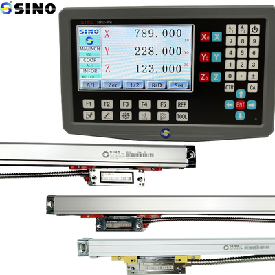 SINO SDS2-3VA Misuratore di lettura digitale a 3 assi con regolata lineare in vetro KA300 Segnale TTL RS422