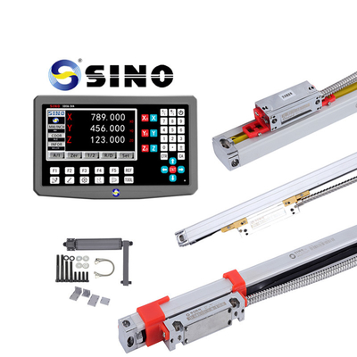 RS422 DRO Digital Reading Linear Scale Optical Encoder SINO SDS6-3VA 3 Assi di fresatura del tornio