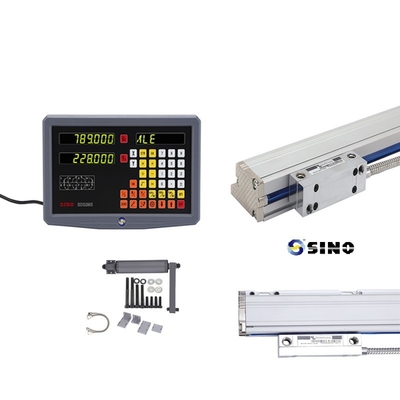 SINO TTL RoHS Visualizzatore Digitale a 2 Assi SDS2MS per Tornio, Sistemi di Misurazione DRO Multifunzionali con Encoder Lineare