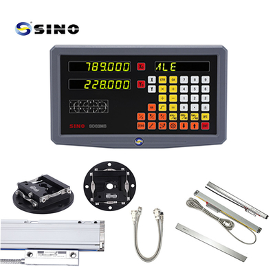 SINO Digital Readout SDS 2MS 2-Axis Magnetic Scale Dro With Linear Encoder Kit per macchine da fresatura
