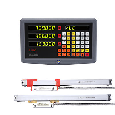 Lettura digitale del segnale TTL SINO SDS2-3MS DRO a 3 assi con set di scale encoder lineari in vetro per fresatrice