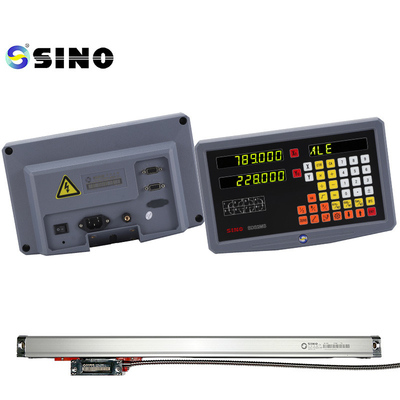 SINO SDS2MS lettura digitale 2 assi ottico con angolo lineare di codificatore lunghezza 7-102cm per fresatrici