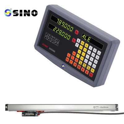 SINO SDS2MS lettura digitale 2 assi ottico con angolo lineare di codificatore lunghezza 7-102cm per fresatrici