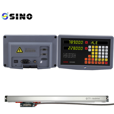 SINO Scale magnetica lineare Dro Kit SDS2MS Digital Reading 2 Axis per macchine da fresatura