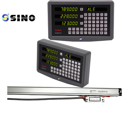 Righello in scala di vetro TTL con codificatore lineare DRO SDS6-3V da 5 micron con lettura digitale a 3 assi da 5um