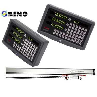 Righello in scala di vetro TTL con codificatore lineare DRO SDS6-3V da 5 micron con lettura digitale a 3 assi da 5um