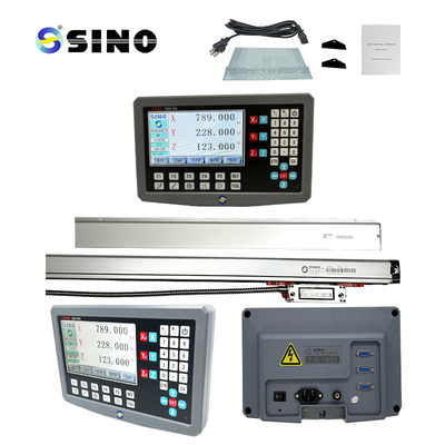 Torno di fresatura a 3 assi con codificatore ottico a scala lineare LCD DRO SDS2-3VA