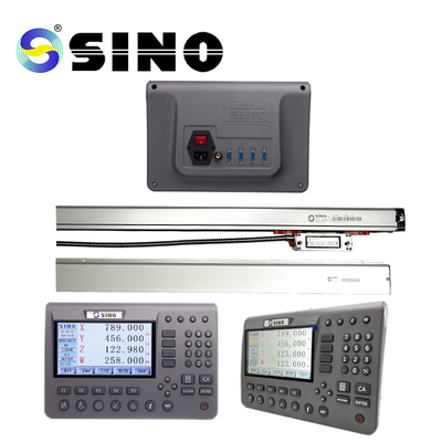 Sistema di lettura digitale SINO SDS200 DRO LCD metallo con kit di codifica lineare per fresatrici