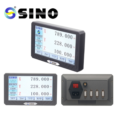 Sino SDS200 Metal 4-Axis LCD Kit di visualizzazione di lettura digitale Ka-300 Linear Scale Encoder