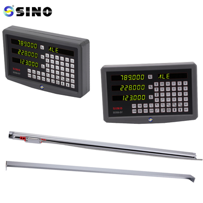 SINO KA600-1900mm Sensore di vetro a scala lineare + DRO 3Axis Digital Read Out Display Torno di mulino CNC