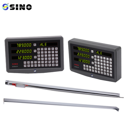 SINO KA600-1900mm Sensore di vetro a scala lineare + DRO 3Axis Digital Read Out Display Torno di mulino CNC