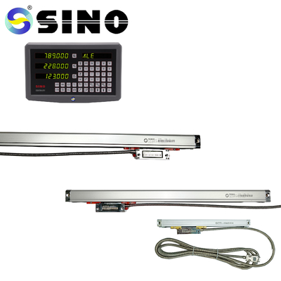 Torno ad alta precisione 1μM Scala lineare Di lettura digitale DRO 2/3 Encoder di asse per il torno SINO KA600-2100mm
