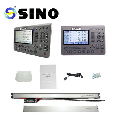 SINO KA600-1900mm Sensore di vetro a scala lineare 3 assi DRO Display di lettura digitale per la fresatura CNC e il tornio