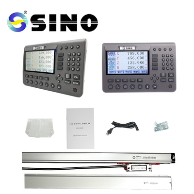 SINO KA600-1900mm Sensore di vetro a scala lineare 3 assi DRO Display di lettura digitale per la fresatura CNC e il tornio