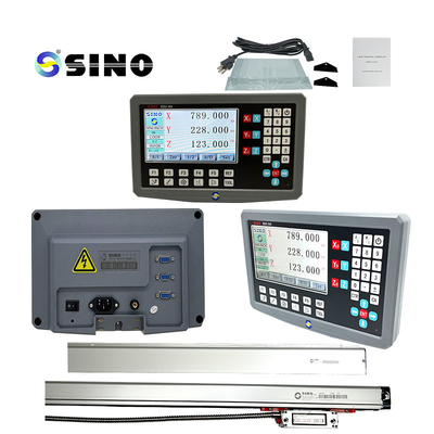 IP67 3 Assi Digital Reading SINO SDS2-3VA Encoder a scala lineare per fresatrici