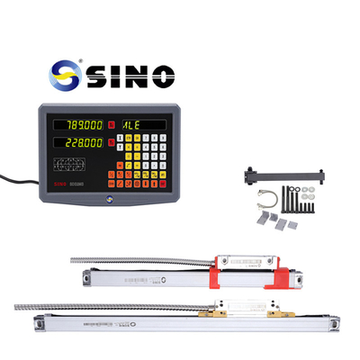 SINO SDS2MS 2 assi lettura digitale con schermo a LED per tornitore, sistemi di misurazione multifunzionale DRO