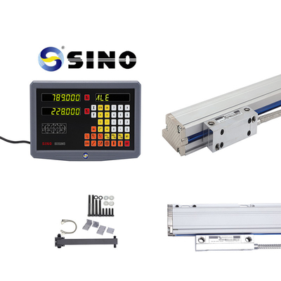 SINO SDS2MS 2 assi lettura digitale con schermo a LED per tornitore, sistemi di misurazione multifunzionale DRO