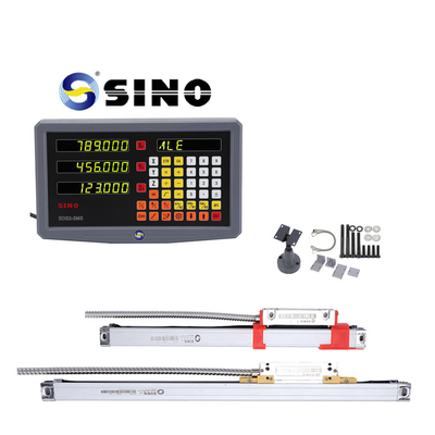 Sistema di lettura digitale SINO SDS2-3MS lettura digitale DRO con codificatore lineare a tre assi per la fresatura a tornio