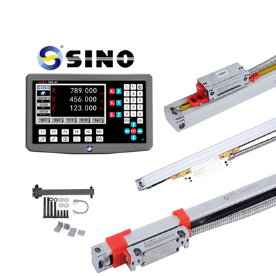 RS422 DRO Digital Reading Linear Scale Optical Encoder SINO SDS6-3VA 3 Assi di fresatura del tornio