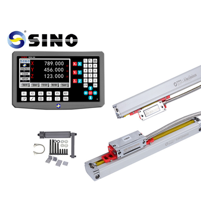 3 Assi Digital Reading Linear Scale Grating Encoder Sino SDS6-3VA Set di fresatura del tornio DRO