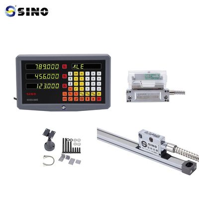 The SINO SDS2-3MS Digital Readout System For Lathes And Milling Machines, Featuring A 3-Axis Numerical Display