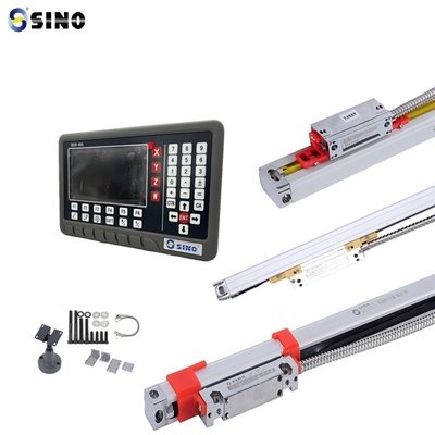 Misuratore digitale Metal Sino SDS5-4VA con schermo LCD a quattro assi, letture generali per fresatrice, alesatrice, rettificatrice, tornio