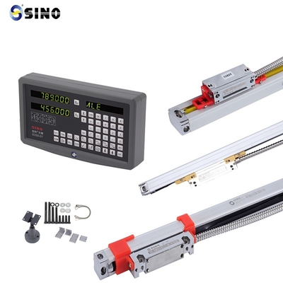 Sistema di lettura digitale SINO SDS6-2V con display a LED per la fresatura del tornio