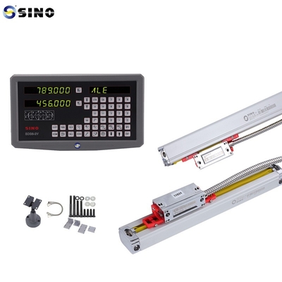 SINO SDS6-2V DRO 2 Asse lettura digitale con kit LED metallo due lineari codificatori lineari per la fresatura di tornio macchina