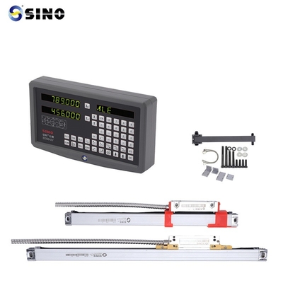 SINO SDS6-2V DRO 2 Asse lettura digitale con kit LED metallo due lineari codificatori lineari per la fresatura di tornio macchina
