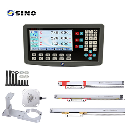 SINO SDS2-3VA LCD DRO Sistema di lettura digitale a 3 assi per l'abborraggio e la fresatura con codificatore