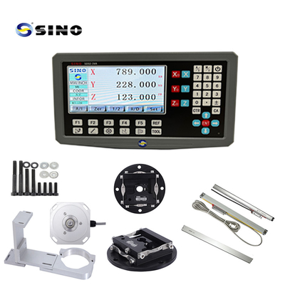 SDS2-3VA LCD DRO 3 assi Digital Readout Digital Rack per la macchina a tornio Scala lineare ottica