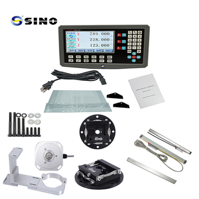SDS2-3VA LCD DRO 3 assi Digital Readout Digital Rack per la macchina a tornio Scala lineare ottica