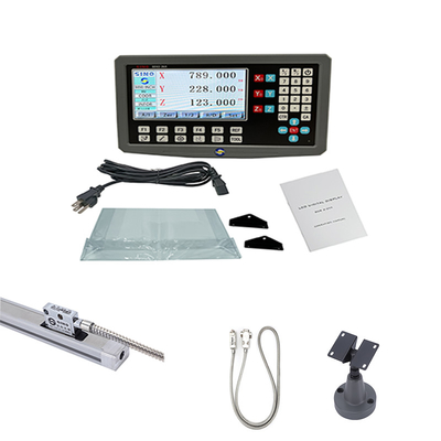 Sistema di lettura digitale a 3 assi SINO SDS2-3VA con codificatore ottico a scala lineare KA300-70mm