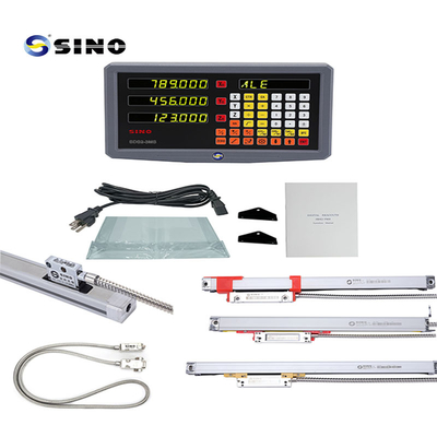 Sistema di lettura digitale SINO SDS2-3MS con display numerico a 3 coordinate per torni e fresatrici