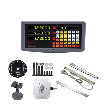 Sistema di lettura digitale SINO SDS2-3MS con display numerico a 3 coordinate per torni e fresatrici