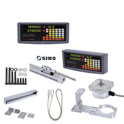 SINO SDS2MS 2 Axia DRO lettura digitale con codificatore lineare per la fresatrice a tornio