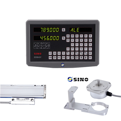 SDS6-2V SINO Dro 2 Asse CE con sistema di lettura digitale SINO a scala lineare per il torno