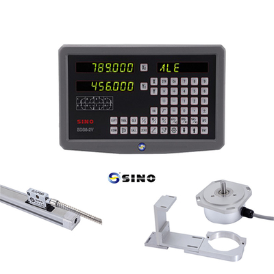 SDS6-2V SINO Dro 2 Asse CE con sistema di lettura digitale SINO a scala lineare per il torno