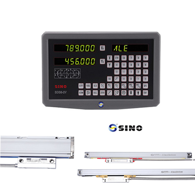SDS6-2V SINO Dro 2 Asse CE con sistema di lettura digitale SINO a scala lineare per il torno