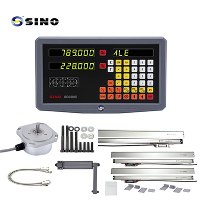 2 assi SDS2MS SINO sistema di lettura digitale del tornio AC 100-240V multifunzionale con scala lineare per il tornio