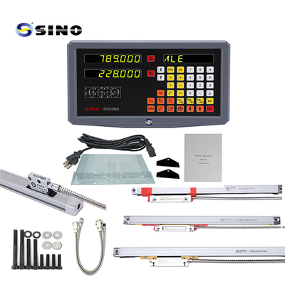 SINO SDS2MS 2 assi Sistema DRO di lettura digitale multifunzionale con scala lineare KA300 per tornio