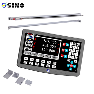 Set completo di SINO 3 Asse Dro Digital Reading Metal Case per la fresatura del tornio KA-300 Scale di vetro lineare