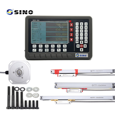 SINO SDS5-4VA DRO di lettura digitale con scala di codificatore lineare magnetico per la macchina di rettifica del tornio