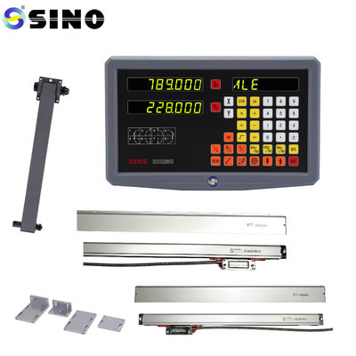 SINO Macchina di lettura con display digitale a 2 assi SDS2MS con encoder lineare AC 100-240V Sistema di lettura digitale SINO SDS2MS Multifunzionale