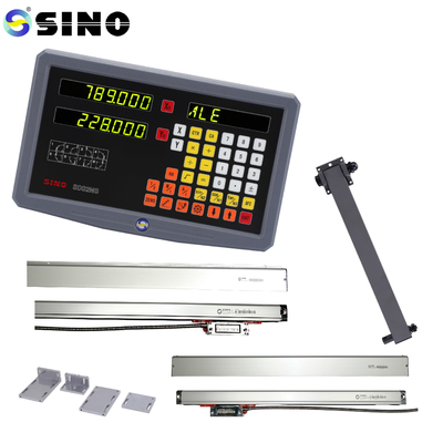 Multifunzione con scala lineare per il mulino del tornio 2 assi SDS2MS SINO sistema di lettura digitale del tornio AC 100-240V