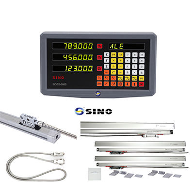 Lettura digitale del segnale TTL SINO SDS2-3MS DRO a 3 assi con set di scale encoder lineari in vetro per fresatrice