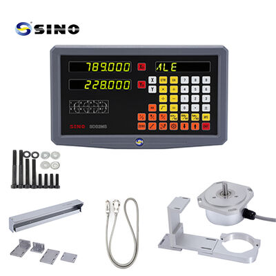 SINO SDS 2MS Kit di lettura digitale (DRO) a due assi con bilanci magnetici per fresatrici