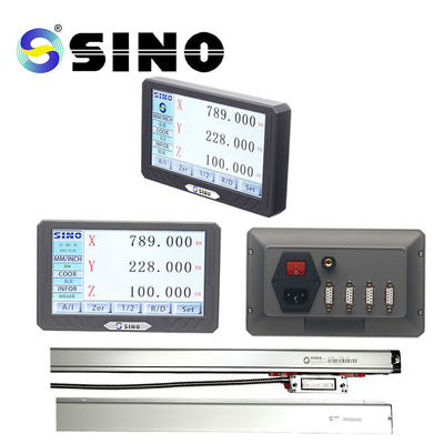 Prezzo buono Scala lineare di vetro del CINO DRO Kit Test Instruments Digital Readout sistema di SDS200S per l'alesatrice del tornio in linea